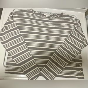 Christian Dior long sleeve striped top